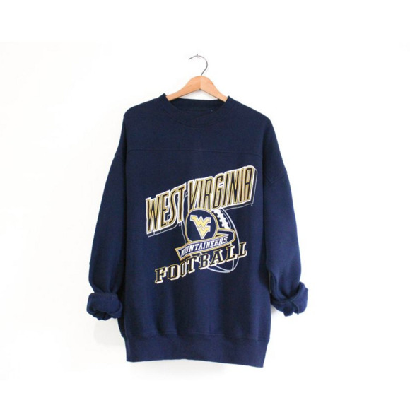 Vintage WVU West Virginia University Sweatshirt - Picture 1 of 3